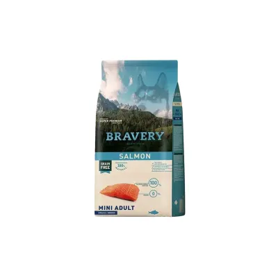 BRAVERY MINI ADULTO SALMON 2 KG1