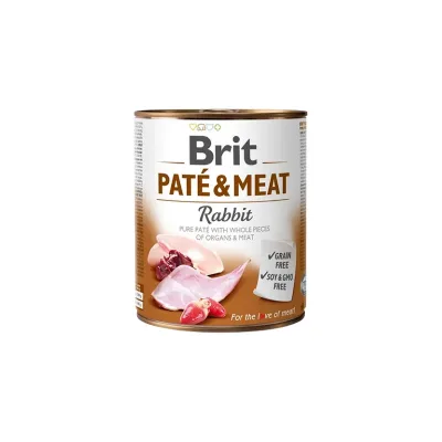 BRIT PATE & MEAT RABBIT 800 G1