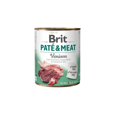 BRIT PATE & MEAT VENISON 800 G1