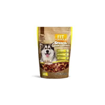 FIT FORMULA SNACK CAMOTE Y CORDERO 400 G1