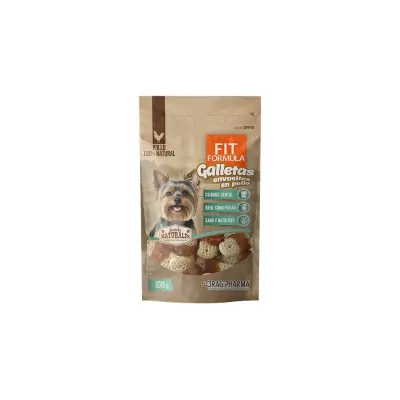 FIT SNACK GALLETAS ENVUELTA EN POLLO 100 G1
