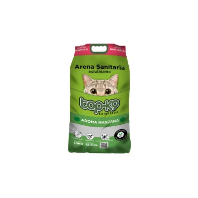 ARENA TOPK9 IONES DE PLATA MANZANA 10KG1