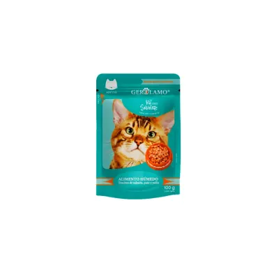 GEROLAMO SALVATORE POUCH TROCITO EN SALSA SALMON 100G1