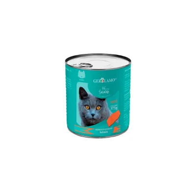 GEROLAMO SALVATORE LATA GATO PATE SALMON 375G1