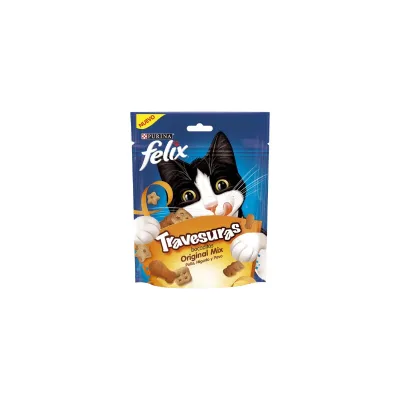 FELIX TRAVESURAS SABOR POLLO HIGADO Y PAVO 85 G1
