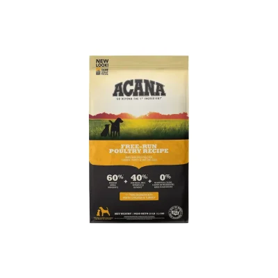 ACANA FREERUN POULTRY PERRO 11.35 Kg1