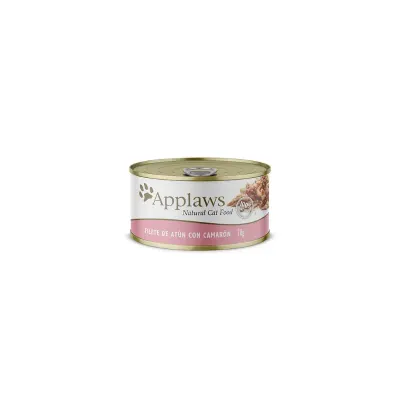 APPLAWS GATO FILETE ATUN Y CAMARON CON CALDITO 70G1