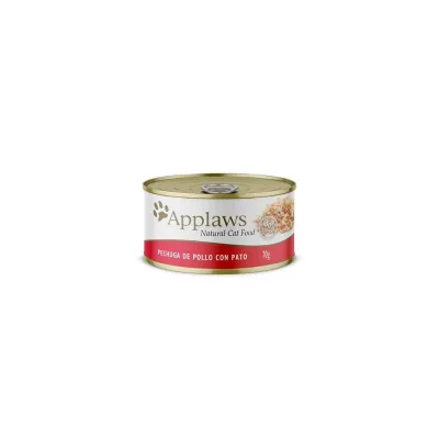 APPLAWS GATO PECHUGA DE POLLO-PATO CON CALDITO 70 GR1