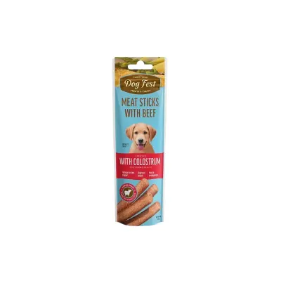 DOG FEST CACHORRO CARNE DE RES CON CALOSTRO 45G1