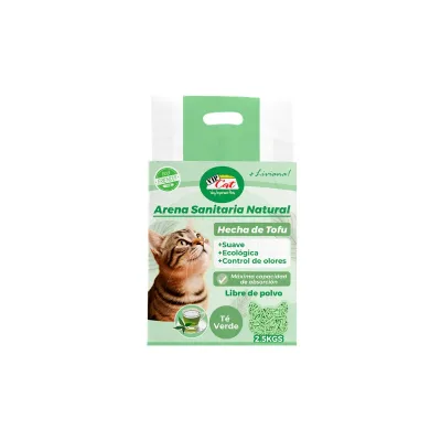 ARENA VIP CAT TOFU TE VERDE 2.5KG1