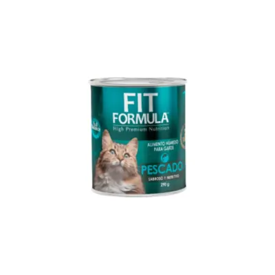 Fit Fórmula Lata Gato Cachorro y Adulto - 290 g, Pescado1