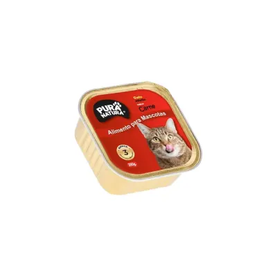 PURA NATURA PATE GATO SABOR CARNE 300G1