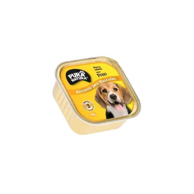 PURA NATURA PATE PERRO ADULTO POLLO 300G2