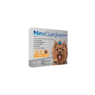 NEXGARD 2-4 KG 3 COMPRIMIDOS1