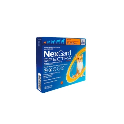 NEXGARD SPECTRA 2-3.5 KG 3 COMPRIMIDOS2