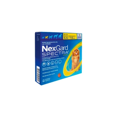 NEXGARD SPECTRA 3.6-7.5 KG 3 COMPRIMIDOS2
