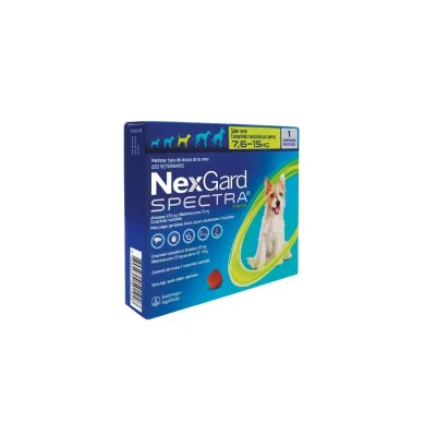 NEXGARD SPECTRA 7,6-15KG 3 COMPRIMIDOS1