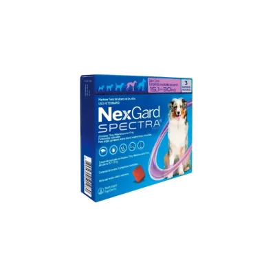 NEXGARD SPECTRA 15.5-30KG 3 COMPRIMIDOS1