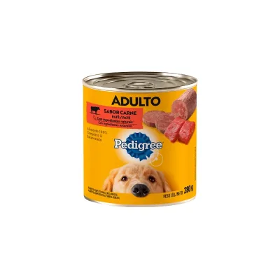 Pedigree Adulto Lata Sabor Paté de Carne2