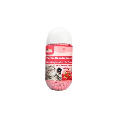 PERLAS DESODORIZANTE AROMA A FRUTILLA 450G1