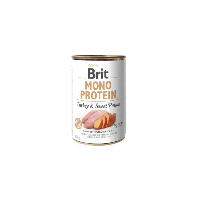 LATA BRIT CARE MONO PROTEIN TURKEY AND SWEET POTATO 400 GRS1