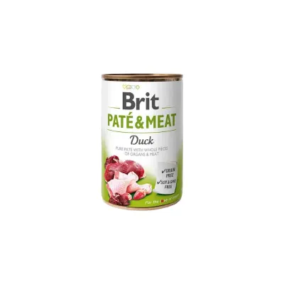 LATA BRIT CARE PATE MEAT DUCK 400 GRS1