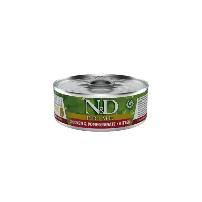 LATA N&D CAT PRIME CHICKEN KITTEN 80GR1