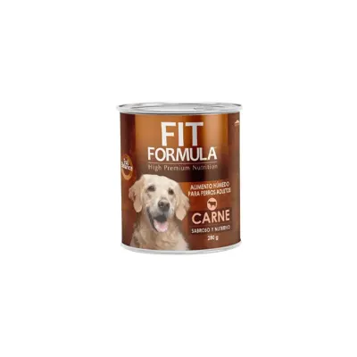 Fit Fórmula Lata Perro Adulto - 280 g, Carne1