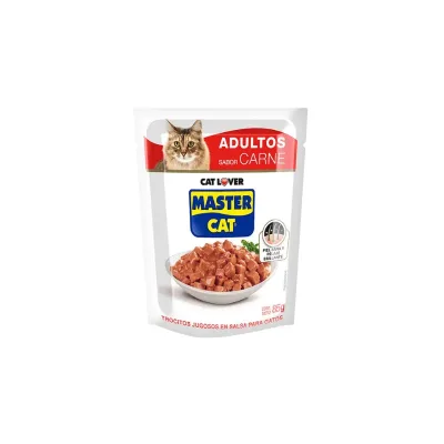 SOBRES MASTER CAT CARNE 85G1