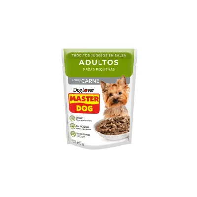 SOBRE MASTER DOG CARNE ADULTO RP 85 G1