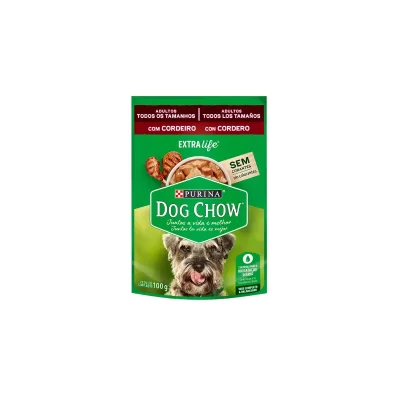 SACHET DOG CHOW ADULTOS TODOS LOS TAMAÑOS CORDERO 100G1