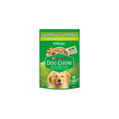 SACHET DOG CHOW CACHORROS SABOR POLLO 100G1