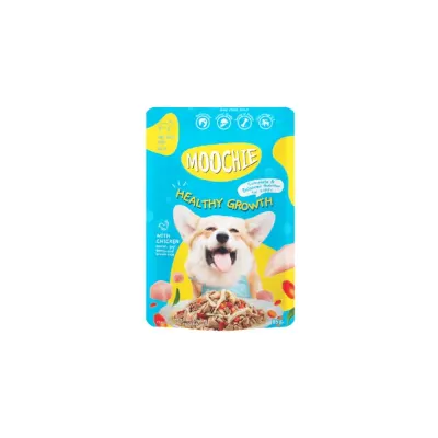 SOBRES MOOCHIE DOG CACHORRO POLLO 85G1