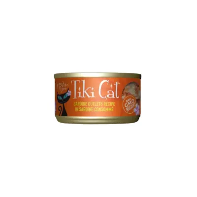 TIKI CAT TAHITIAN GRILL SARDINE 80G1