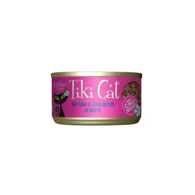TIKI CAT HANA GRILL AHÍ TUNA Y CRAB 80G1