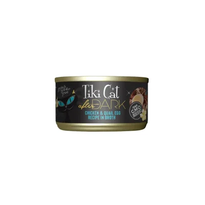 TIKI CAT AFTER DARK CHICKEN Y QUAIL 80G1