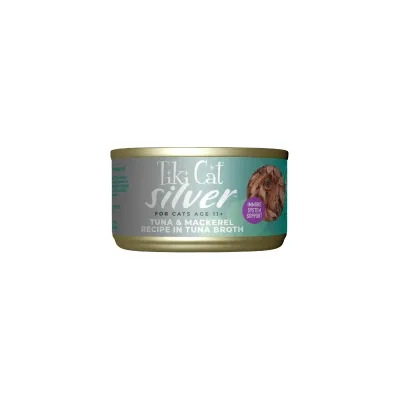 TIKI CAT SILVER TUNA Y MACKEREL 70G1