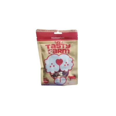 TASTY HUESO DE CALCIO ENVUELTO EN VACUNO 100G1