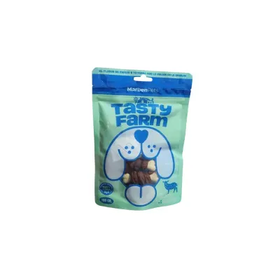 TASTY HUESO DE CALCIO ENVUELTO EN CORDERO 100G1
