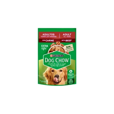 SACHET DOG CHOW CARNE TODOS LOS TAMAÑOS 100G1
