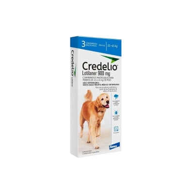 CREDELIO 3 COMPRIMIDOS (22-45KG )1