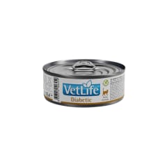VETLIFE LATA DIABETIC FELINO 85 G