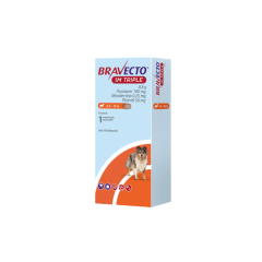 BRAVECTO TRIPLE 1M 5 A 10 KG