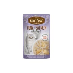 CATFEST POUCH ATUN Y SALMON 70GR