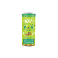 CAT SNACK RELLENAS SALMON CON HIERBA GATERA 200G