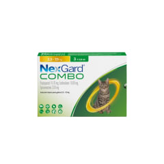NEXGARD COMBO 2,5 KG A 7.5 KG 3 PIPETAS
