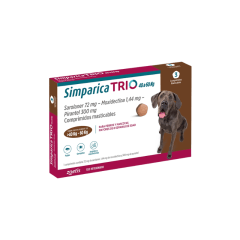 SIMPARICA TRIO 40 A 60 KG 3 COMPRIMIDOS