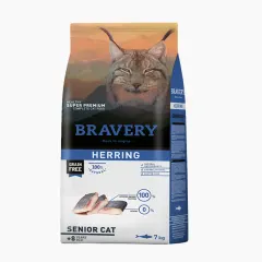 BRAVERY HERRING SENIOR CAT 7KG