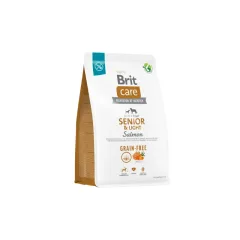BRIT CARE DOG SENIOR & LIGHT SALMON 3 KG