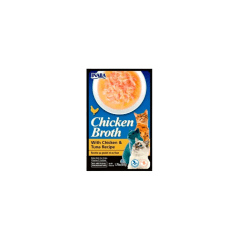 Inaba Chicken Broth Variedades - 50 g, Pollo y Atún